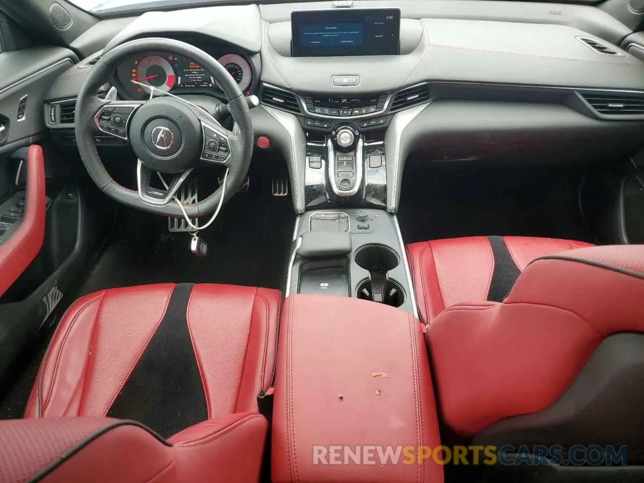 8 Photograph of a damaged car 19UUB6F52PA002811 ACURA TLX 2023