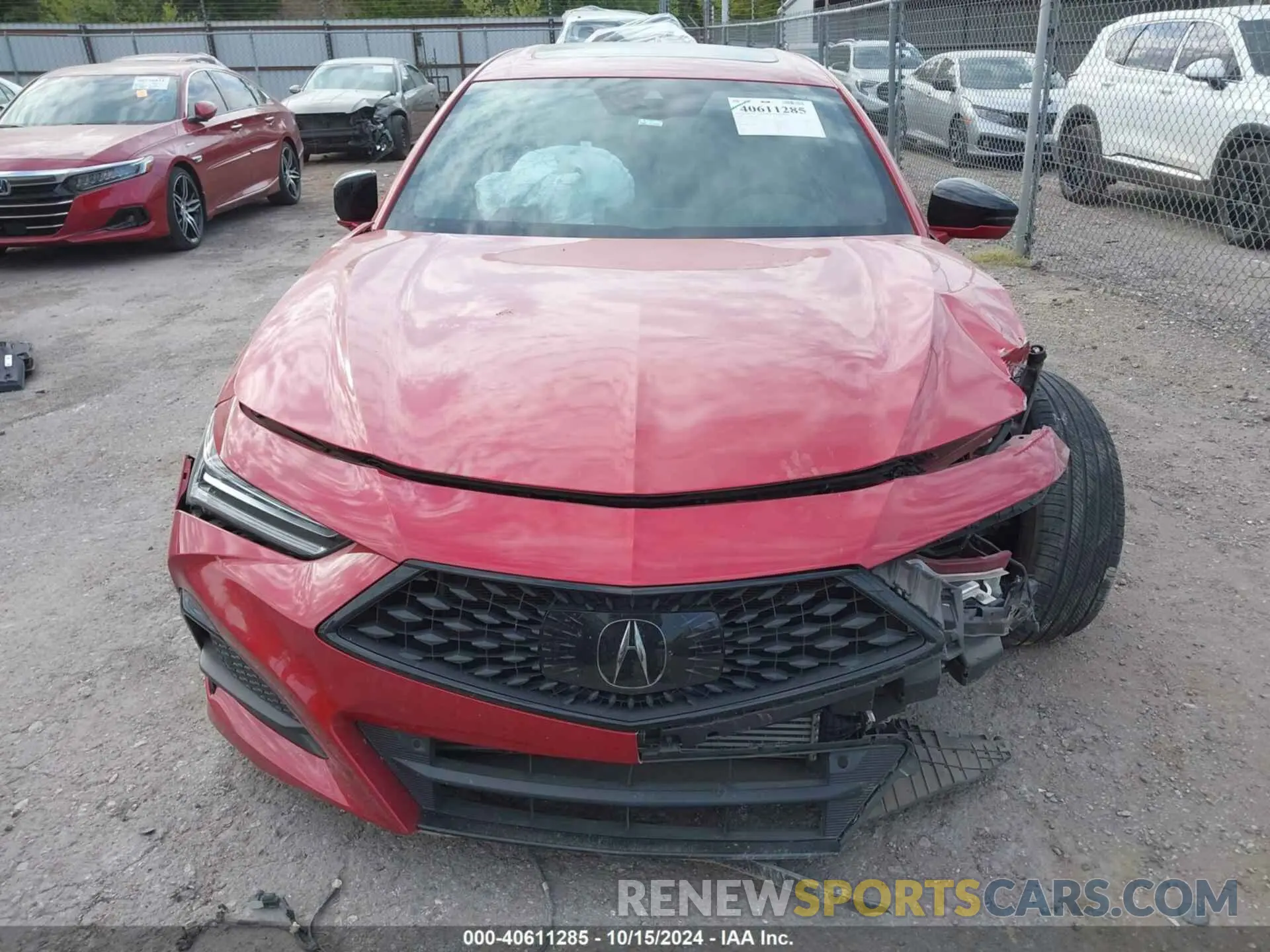 11 Photograph of a damaged car 19UUB6F53PA000467 ACURA TLX 2023