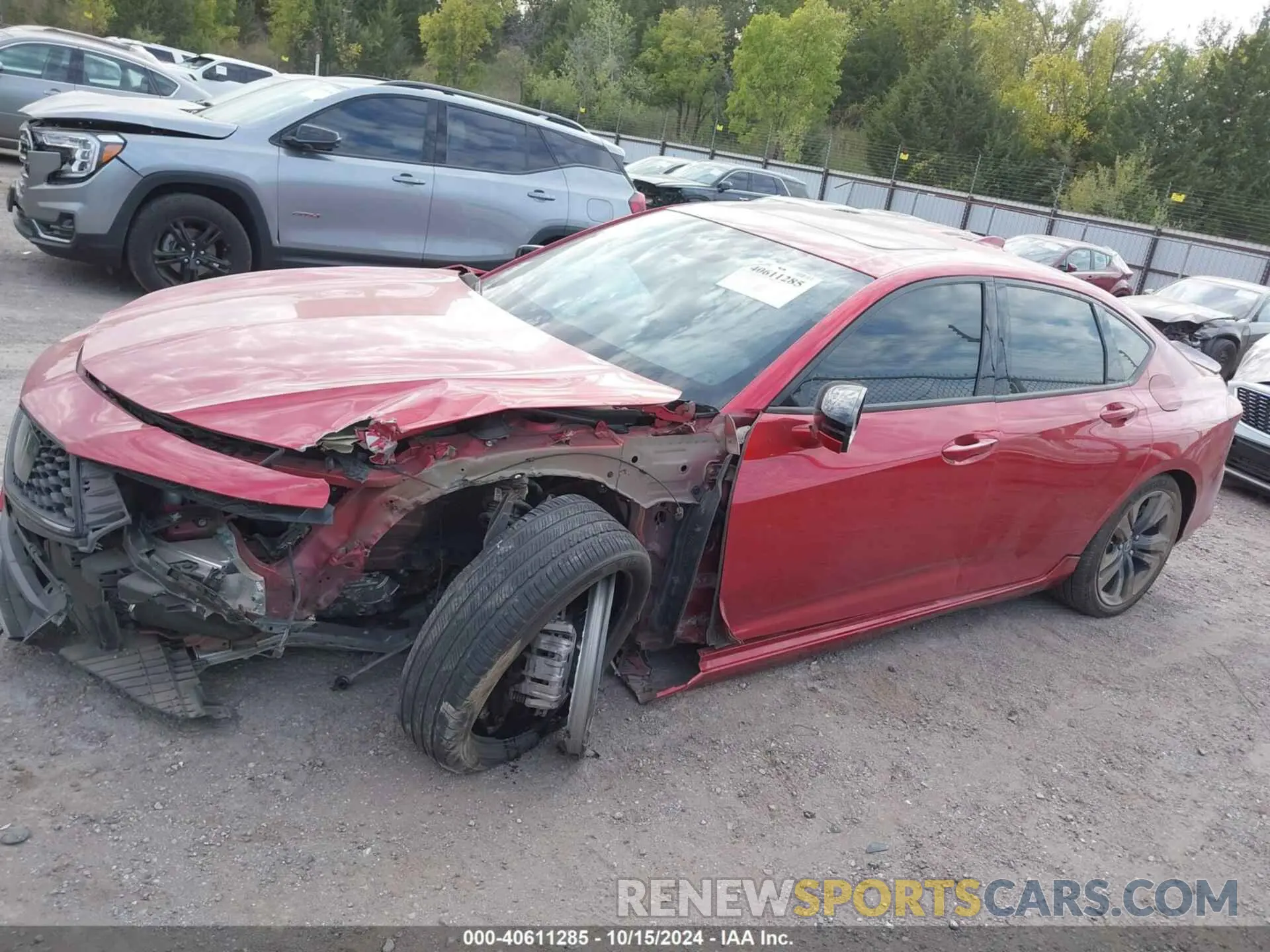13 Photograph of a damaged car 19UUB6F53PA000467 ACURA TLX 2023