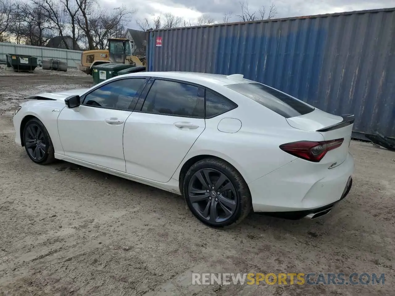 2 Photograph of a damaged car 19UUB6F53PA001876 ACURA TLX 2023