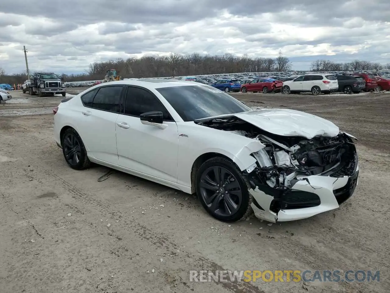 4 Photograph of a damaged car 19UUB6F53PA001876 ACURA TLX 2023