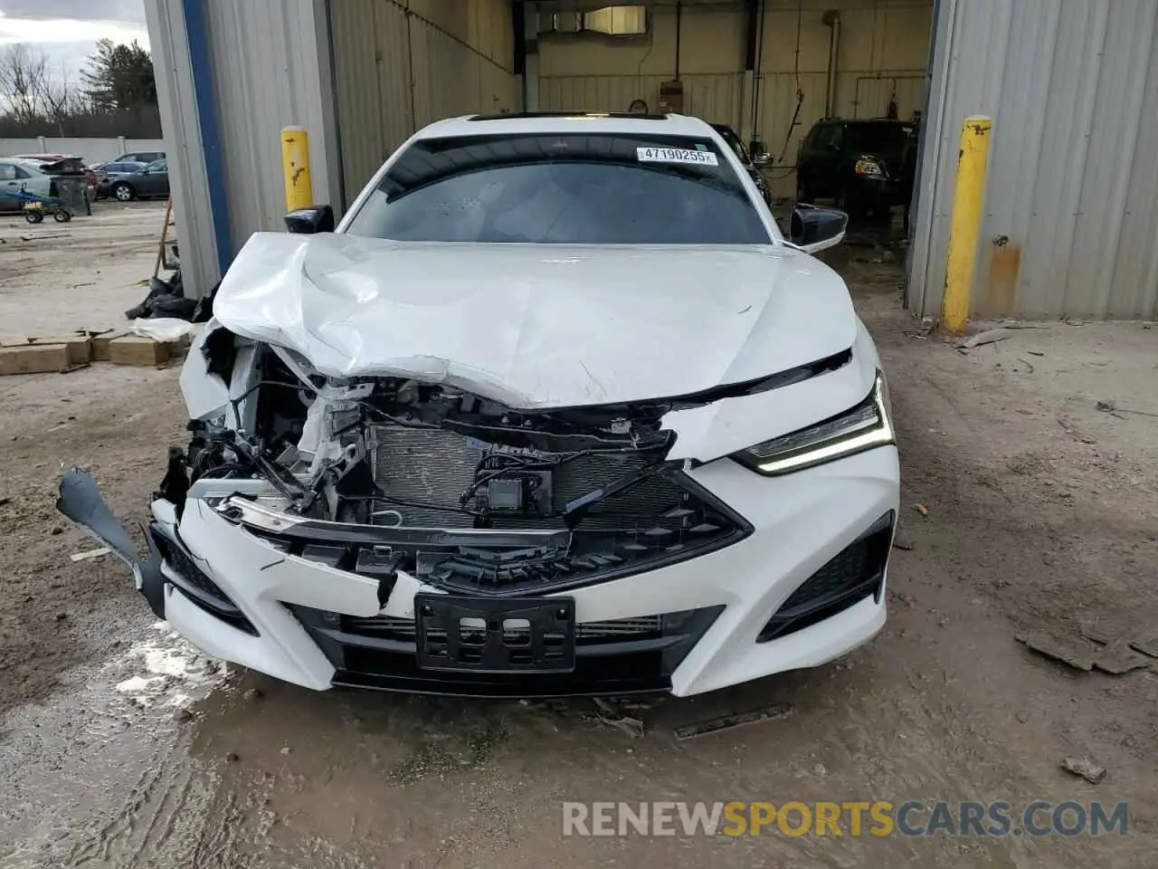 5 Photograph of a damaged car 19UUB6F53PA001876 ACURA TLX 2023