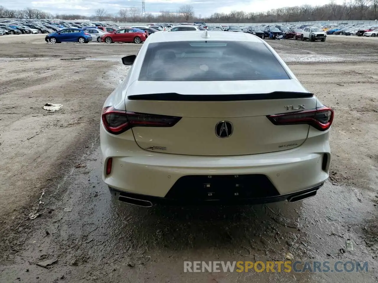 6 Photograph of a damaged car 19UUB6F53PA001876 ACURA TLX 2023