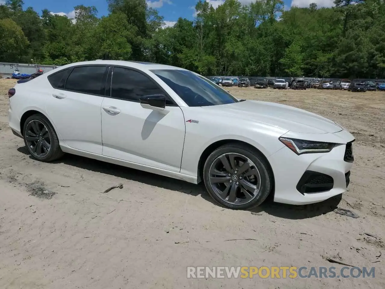 4 Photograph of a damaged car 19UUB6F53PA002381 ACURA TLX 2023