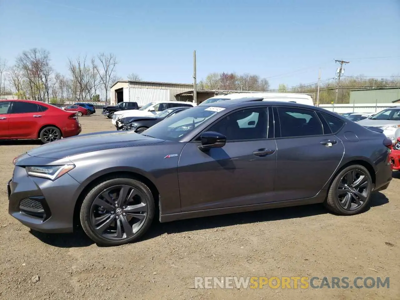 1 Photograph of a damaged car 19UUB6F53PA003823 ACURA TLX 2023