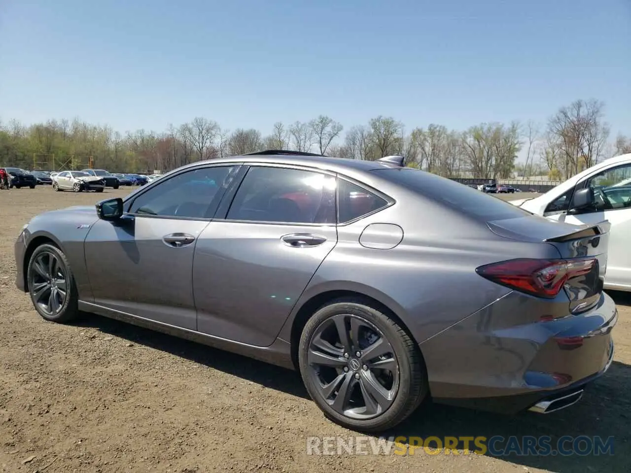 2 Photograph of a damaged car 19UUB6F53PA003823 ACURA TLX 2023
