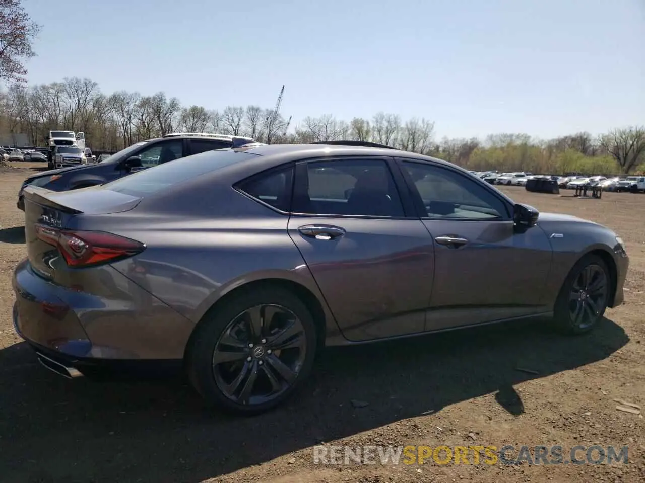 3 Photograph of a damaged car 19UUB6F53PA003823 ACURA TLX 2023