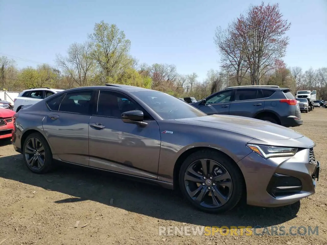 4 Photograph of a damaged car 19UUB6F53PA003823 ACURA TLX 2023