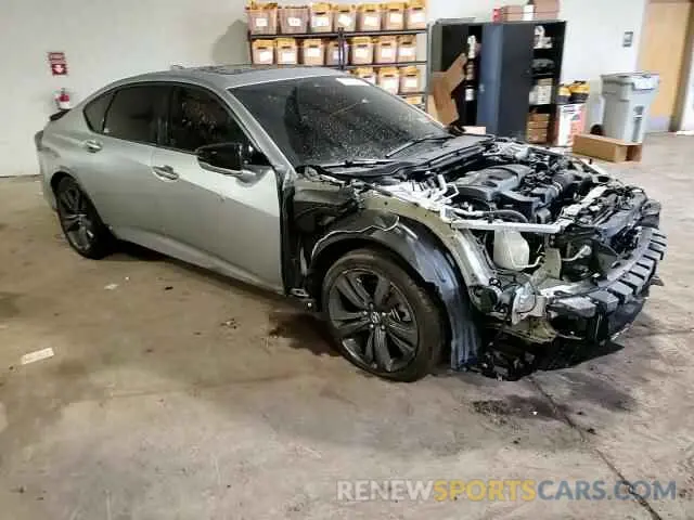 14 Photograph of a damaged car 19UUB6F54PA000607 ACURA TLX 2023