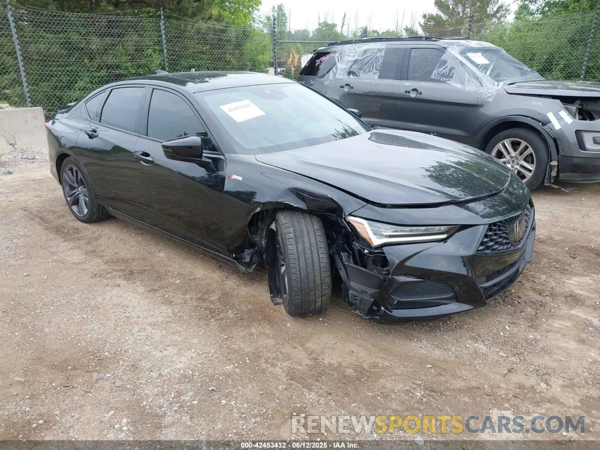 1 Photograph of a damaged car 19UUB6F54PA004608 ACURA TLX 2023