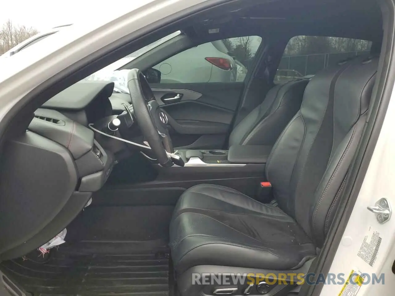 7 Photograph of a damaged car 19UUB6F55PA001135 ACURA TLX 2023