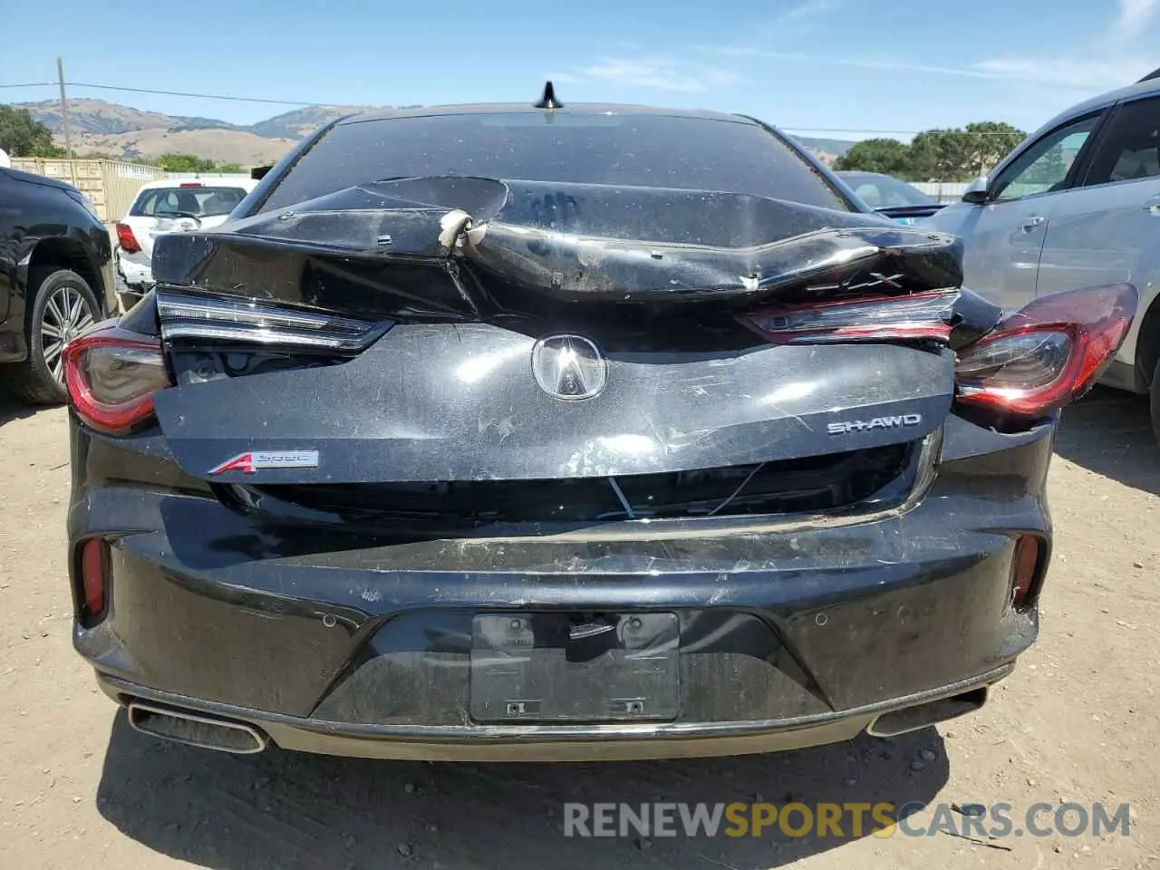 6 Photograph of a damaged car 19UUB6F55PA002169 ACURA TLX 2023