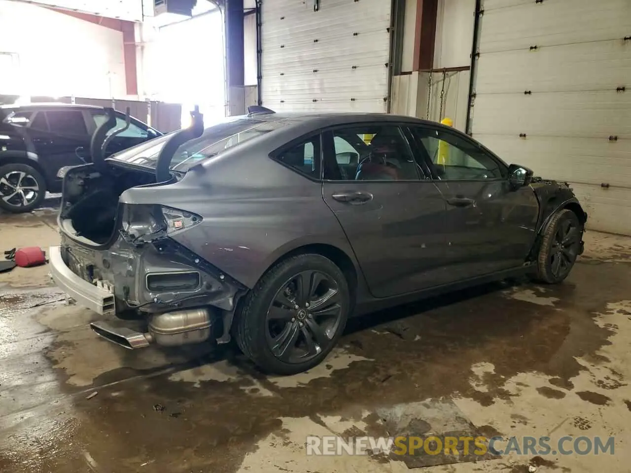 3 Photograph of a damaged car 19UUB6F56PA005534 ACURA TLX 2023
