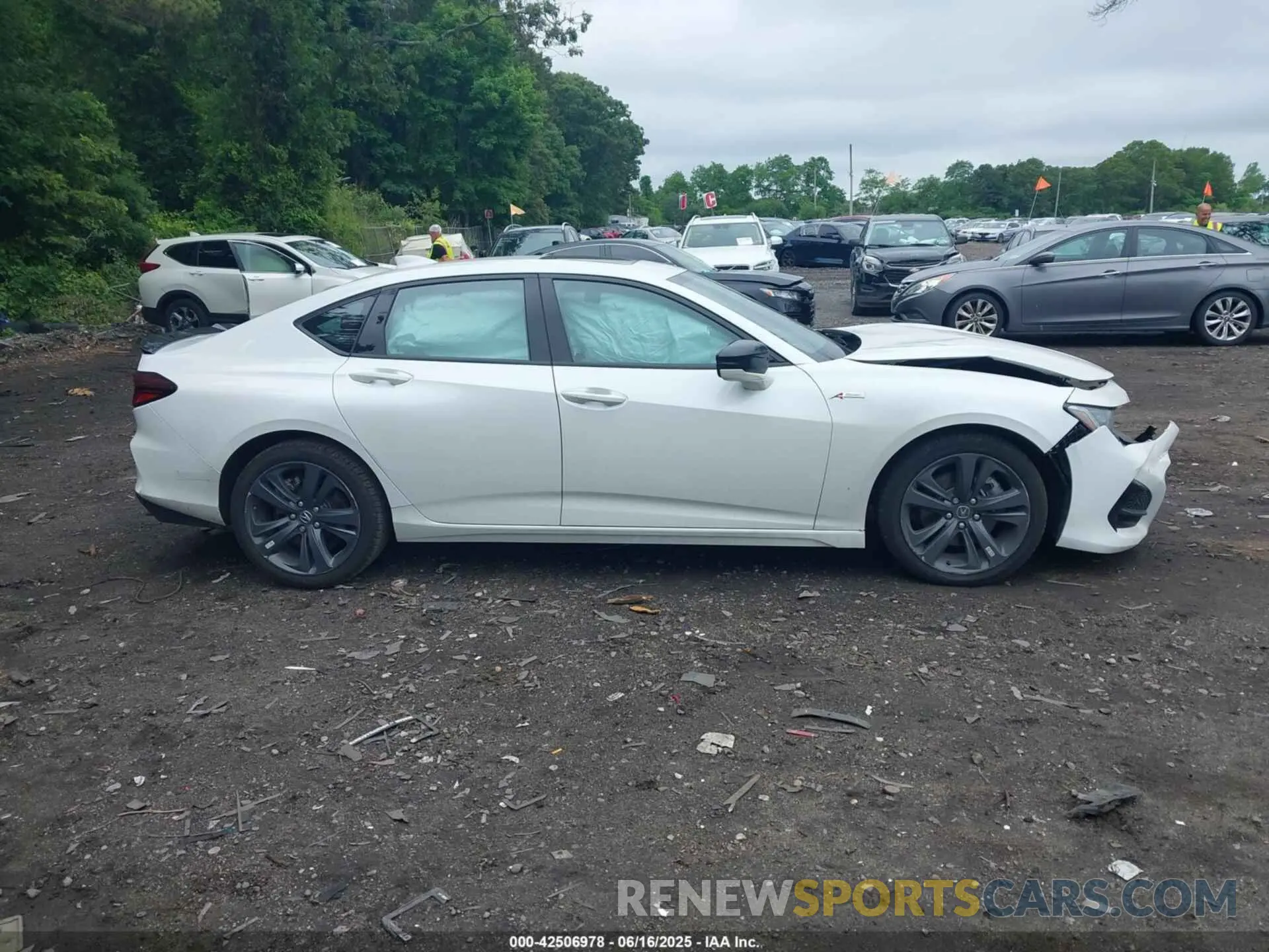 13 Photograph of a damaged car 19UUB6F57PA005591 ACURA TLX 2023