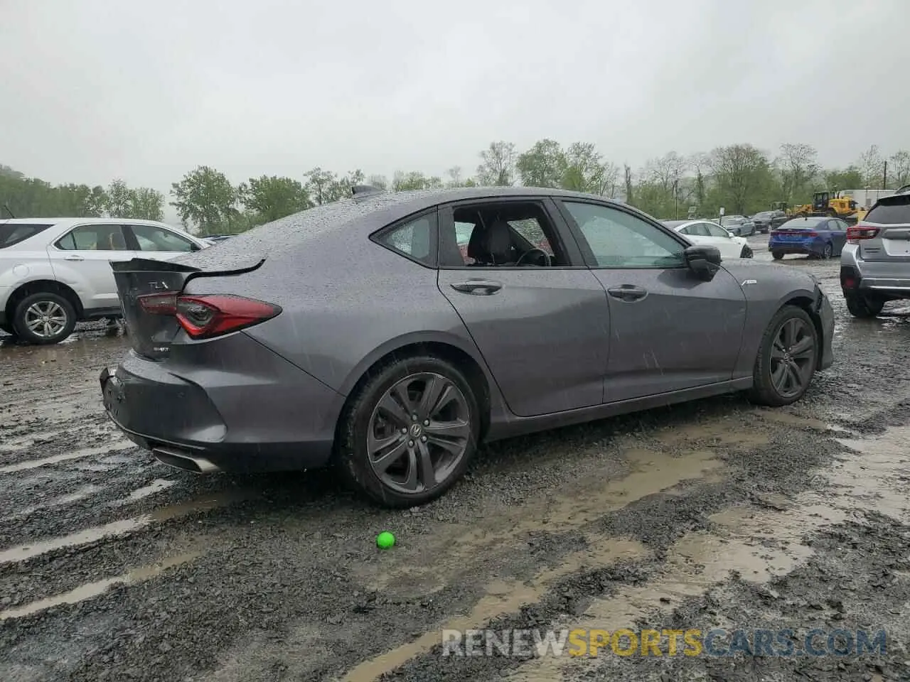 3 Photograph of a damaged car 19UUB6F58PA004899 ACURA TLX 2023