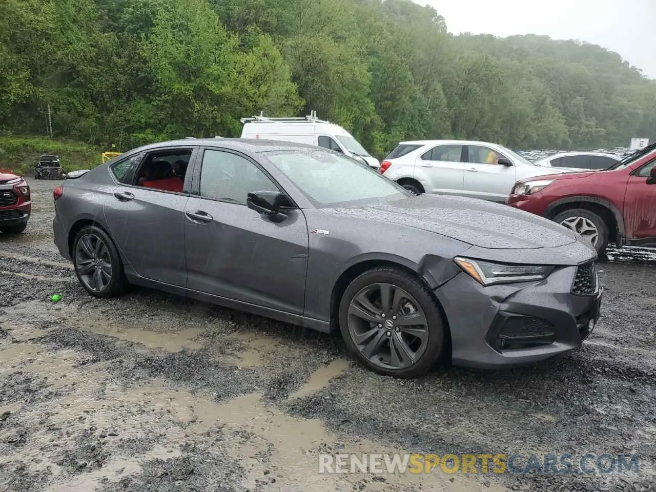 4 Photograph of a damaged car 19UUB6F58PA004899 ACURA TLX 2023