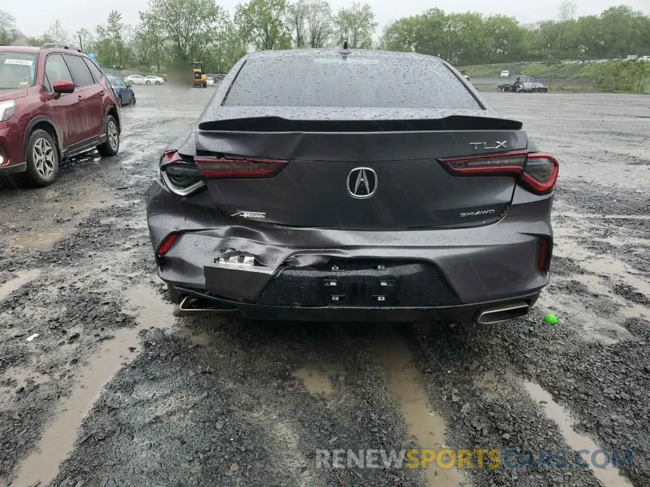 6 Photograph of a damaged car 19UUB6F58PA004899 ACURA TLX 2023