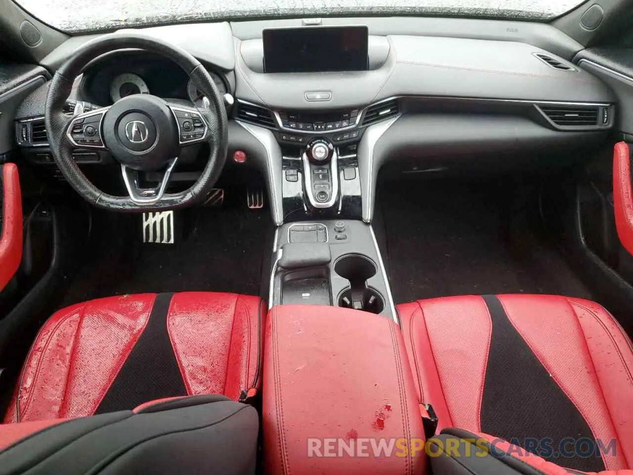 8 Photograph of a damaged car 19UUB6F58PA004899 ACURA TLX 2023