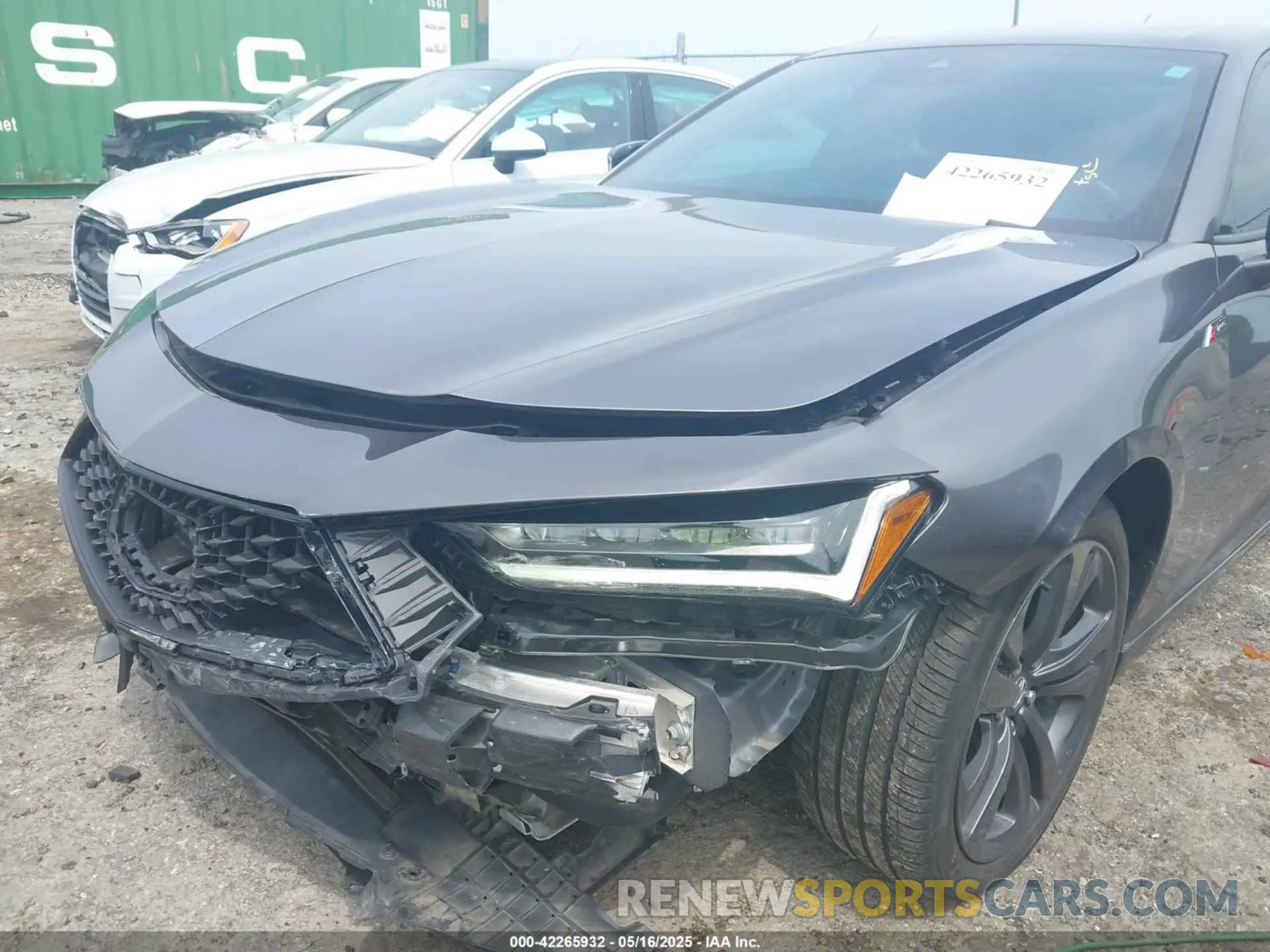 19 Photograph of a damaged car 19UUB6F59PA002787 ACURA TLX 2023