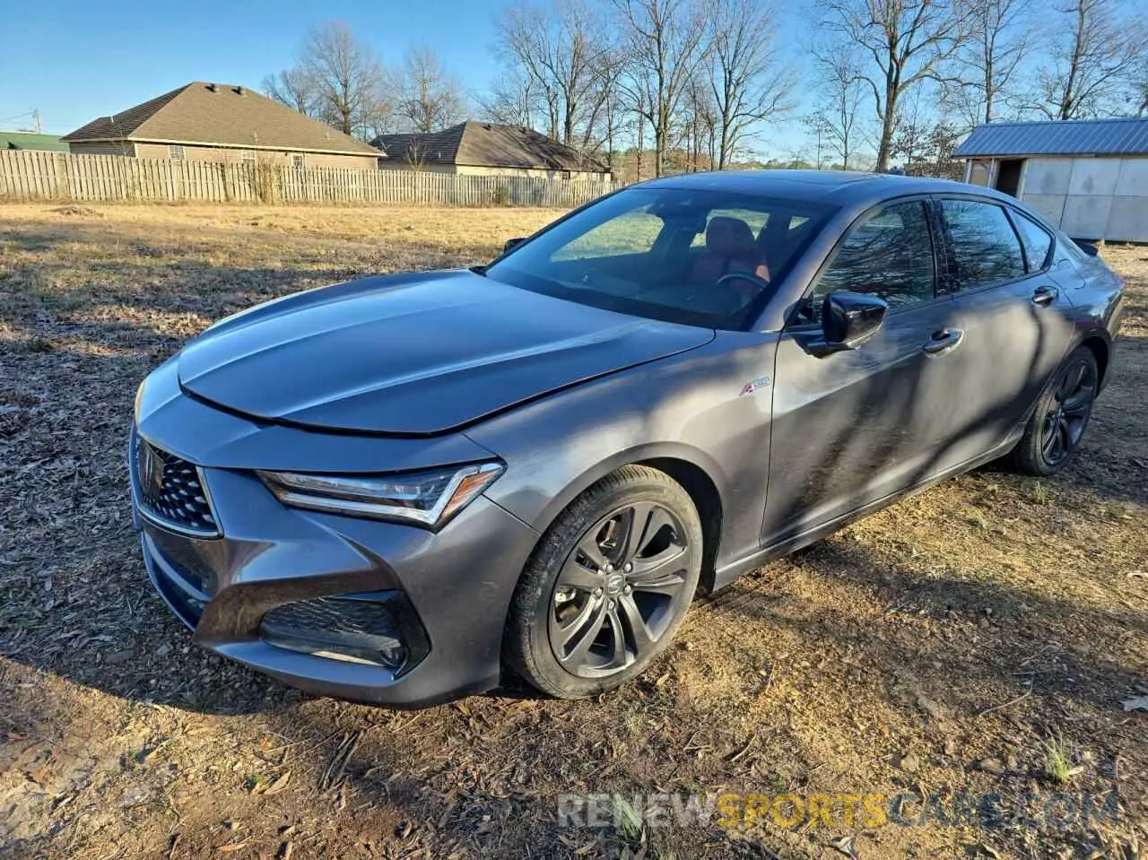 1 Photograph of a damaged car 19UUB6F59PA003826 ACURA TLX 2023
