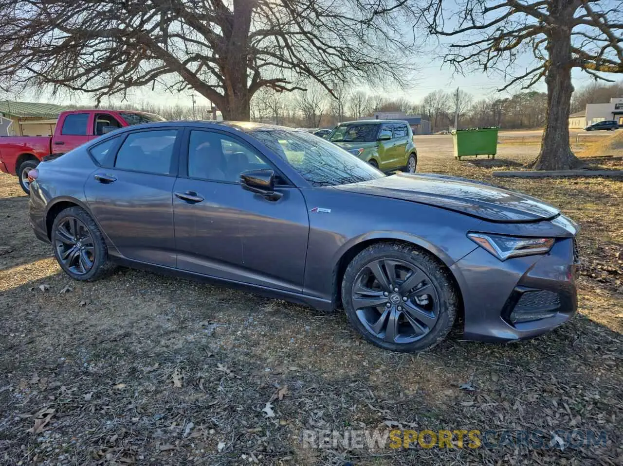 2 Photograph of a damaged car 19UUB6F59PA003826 ACURA TLX 2023