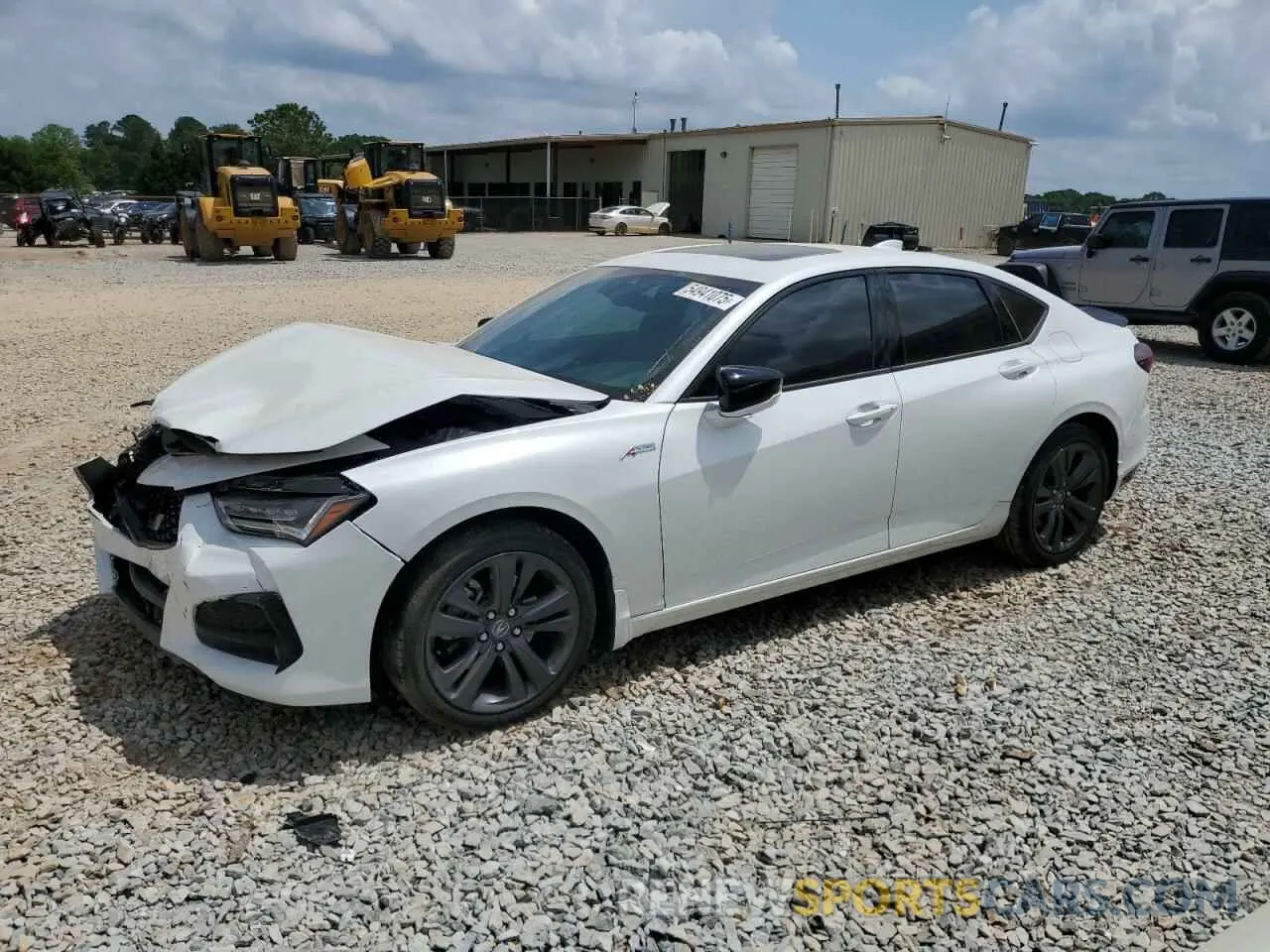 1 Photograph of a damaged car 19UUB6F59PA004135 ACURA TLX 2023