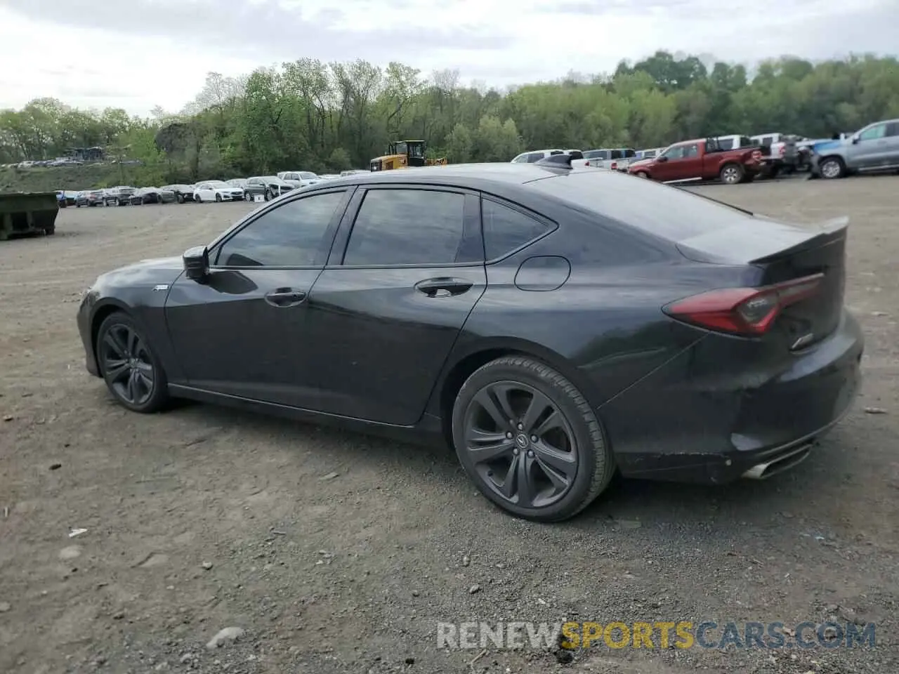 2 Photograph of a damaged car 19UUB6F59PA005561 ACURA TLX 2023
