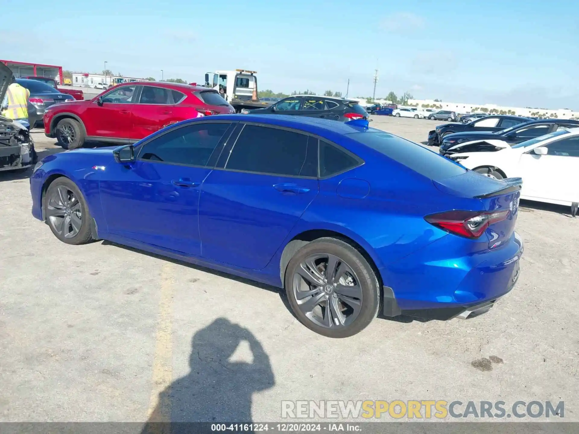 3 Photograph of a damaged car 19UUB6F59PA005933 ACURA TLX 2023