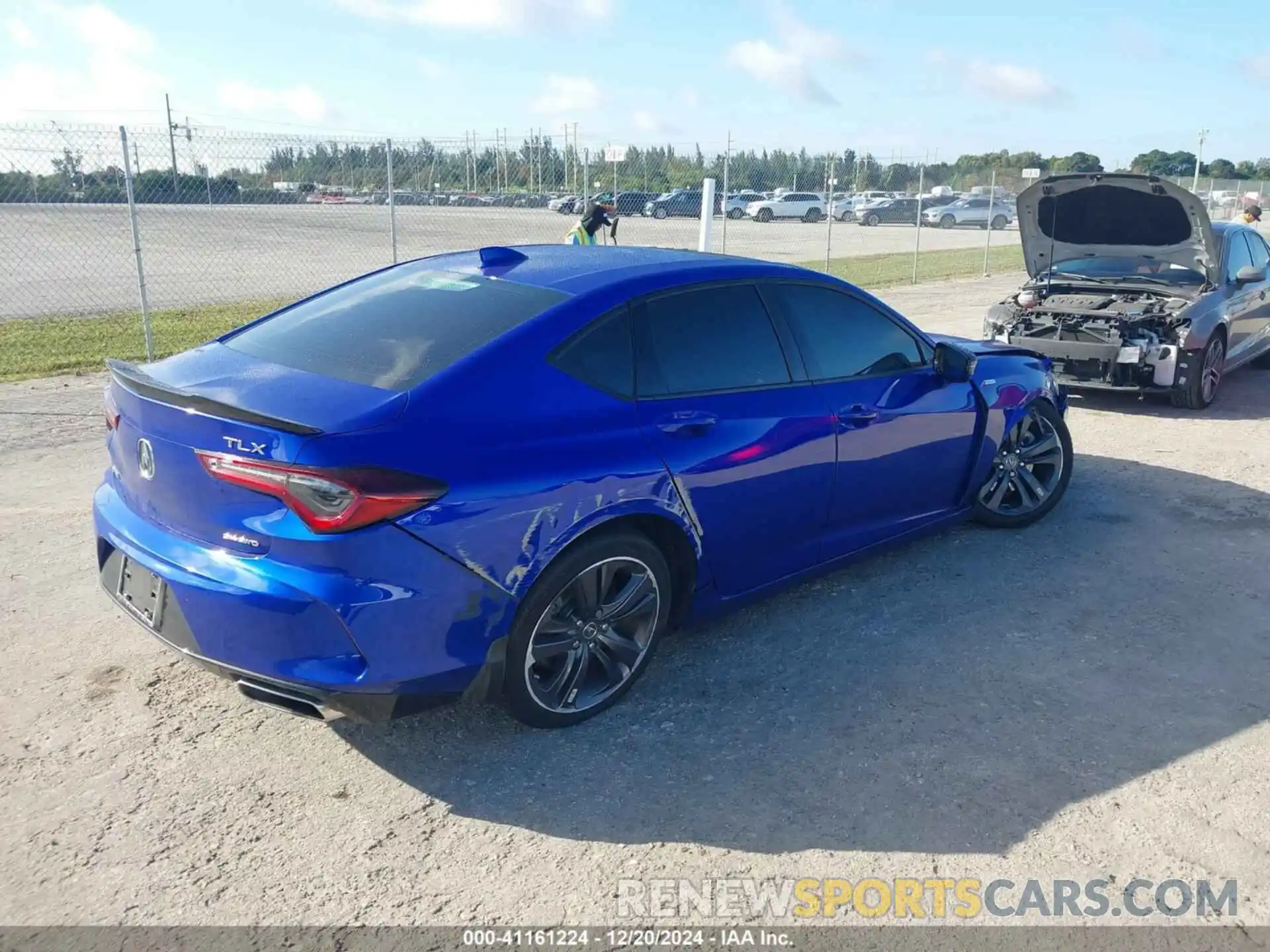 4 Photograph of a damaged car 19UUB6F59PA005933 ACURA TLX 2023