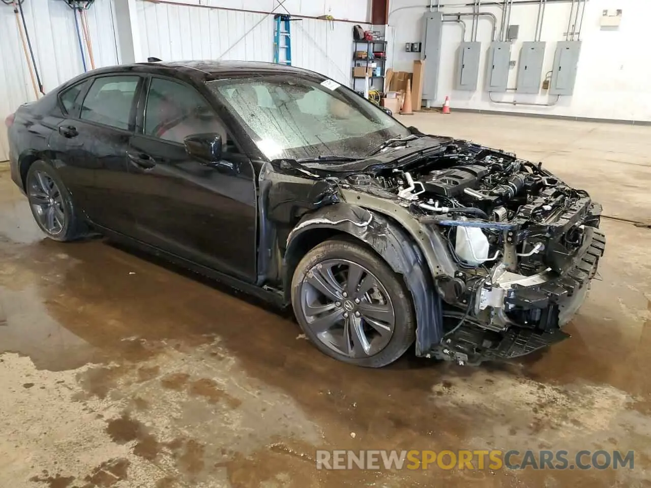 4 Photograph of a damaged car 19UUB6F5XPA001177 ACURA TLX 2023