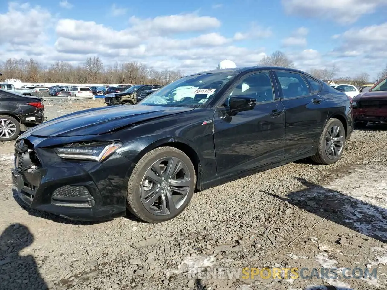 1 Photograph of a damaged car 19UUB6F5XPA002524 ACURA TLX 2023
