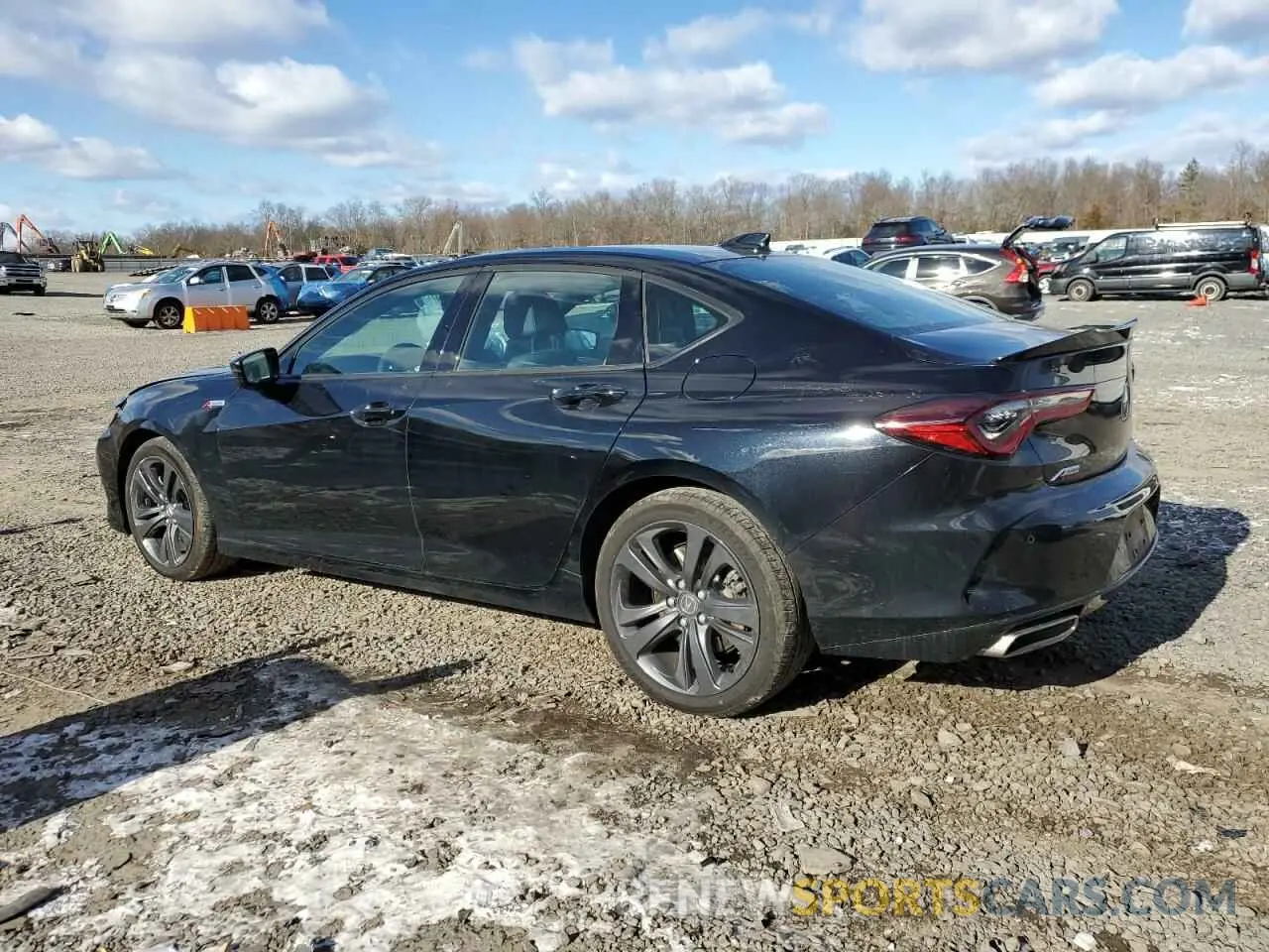 2 Photograph of a damaged car 19UUB6F5XPA002524 ACURA TLX 2023