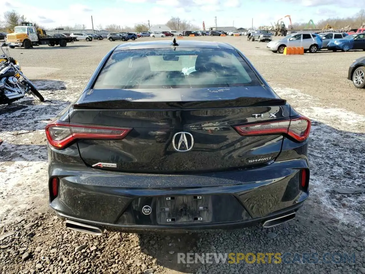 6 Photograph of a damaged car 19UUB6F5XPA002524 ACURA TLX 2023
