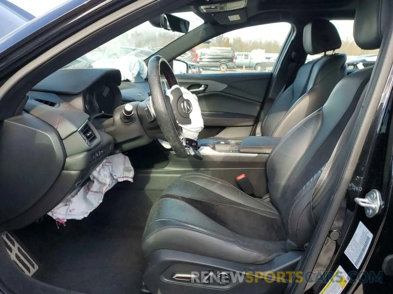 7 Photograph of a damaged car 19UUB6F5XPA002524 ACURA TLX 2023