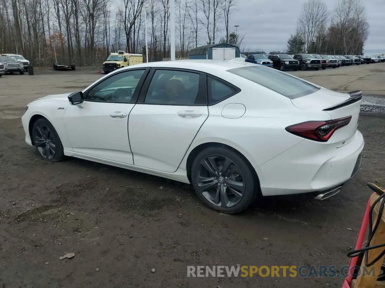 2 Photograph of a damaged car 19UUB6F5XPA004984 ACURA TLX 2023