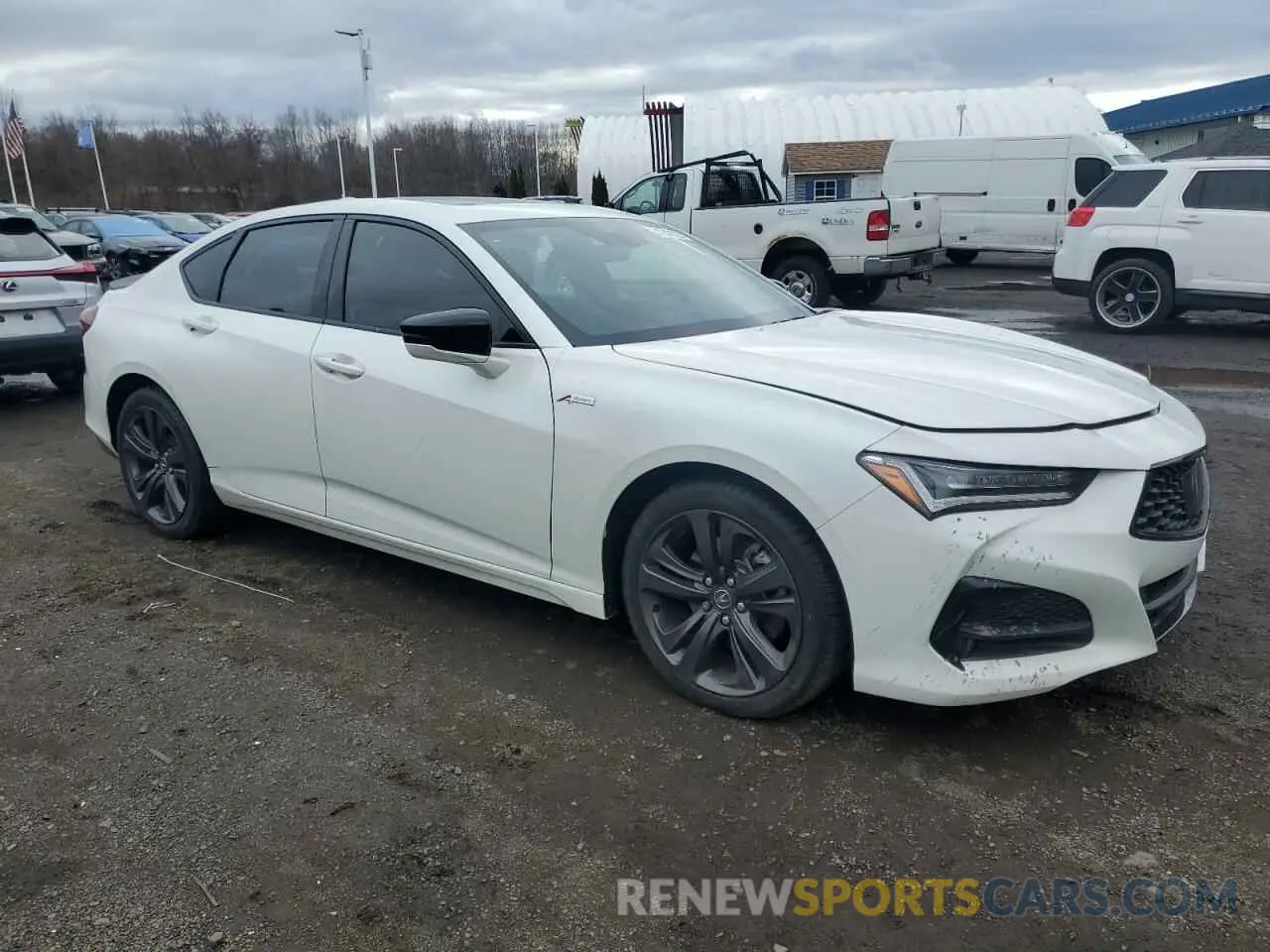 4 Photograph of a damaged car 19UUB6F5XPA004984 ACURA TLX 2023