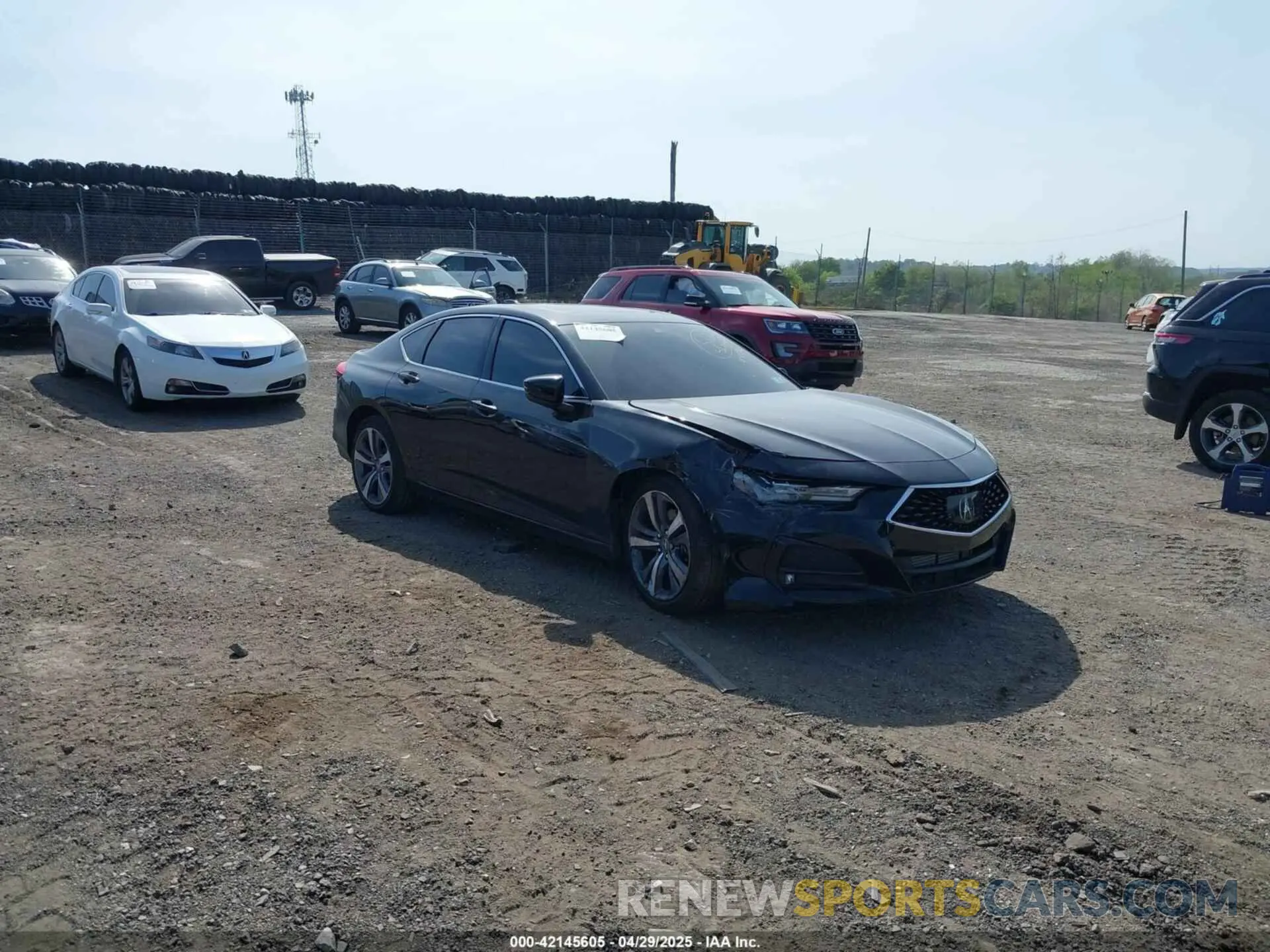 1 Photograph of a damaged car 19UUB6F60PA004582 ACURA TLX 2023