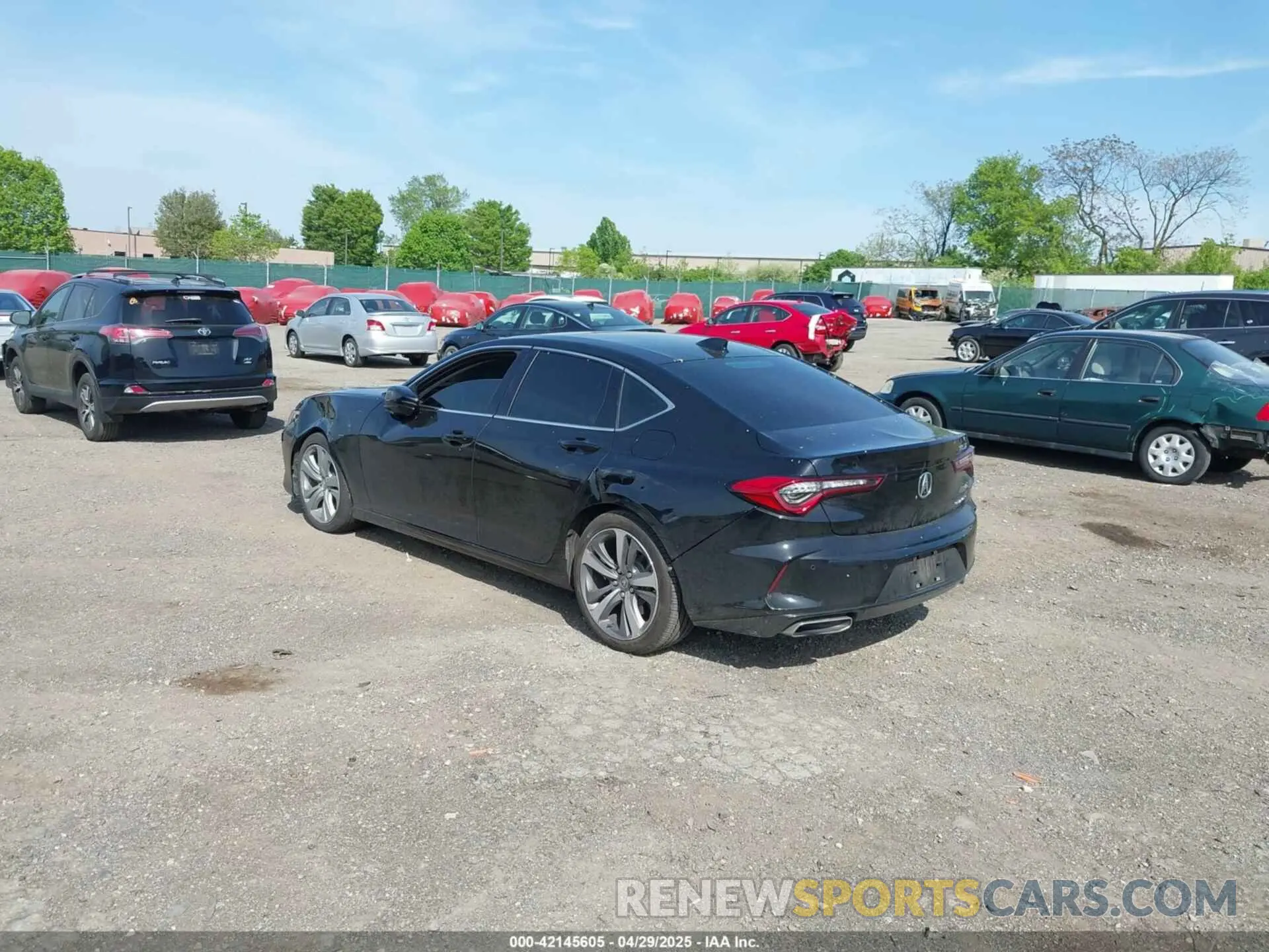 3 Photograph of a damaged car 19UUB6F60PA004582 ACURA TLX 2023