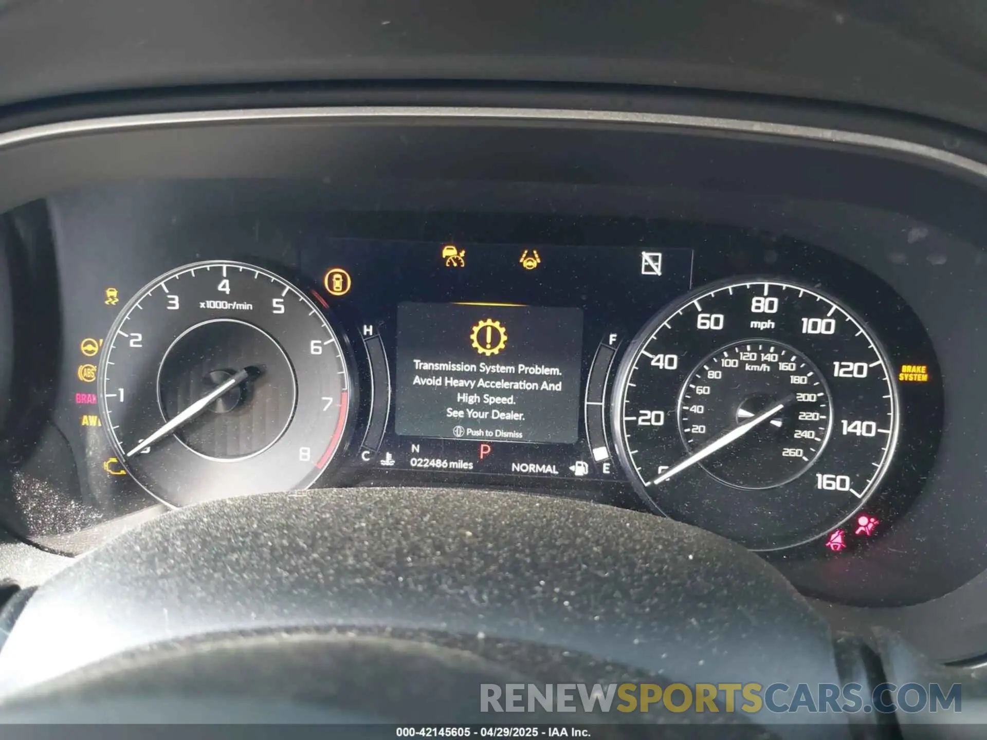 7 Photograph of a damaged car 19UUB6F60PA004582 ACURA TLX 2023