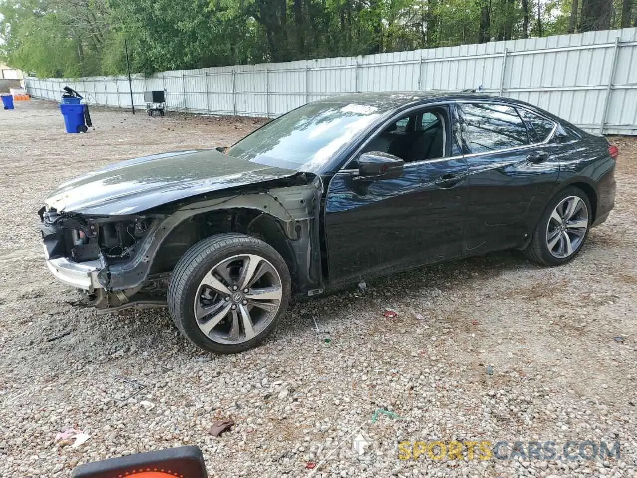 1 Photograph of a damaged car 19UUB6F63PA004219 ACURA TLX 2023