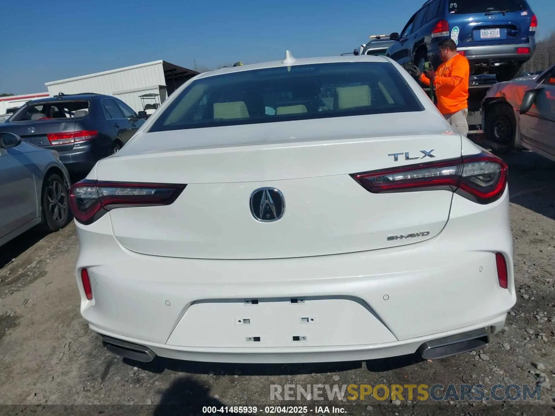 17 Photograph of a damaged car 19UUB6F64PA004763 ACURA TLX 2023