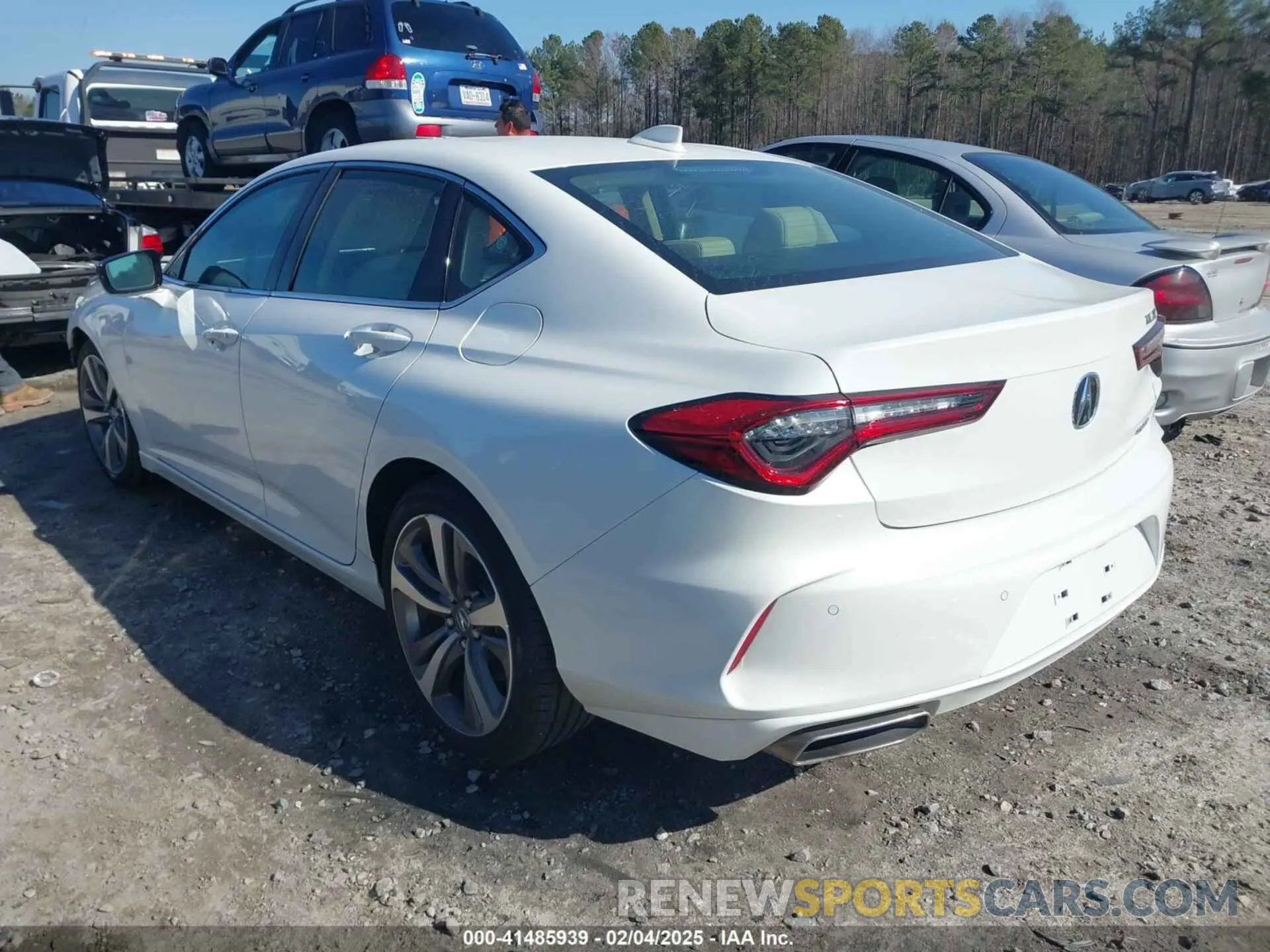 3 Photograph of a damaged car 19UUB6F64PA004763 ACURA TLX 2023