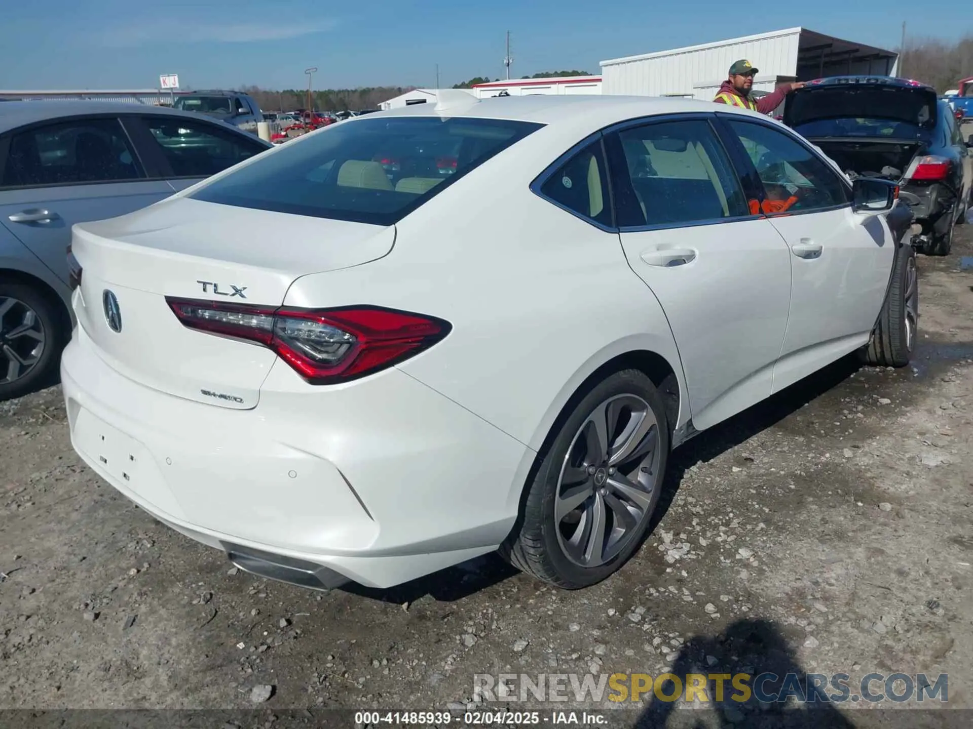 4 Photograph of a damaged car 19UUB6F64PA004763 ACURA TLX 2023