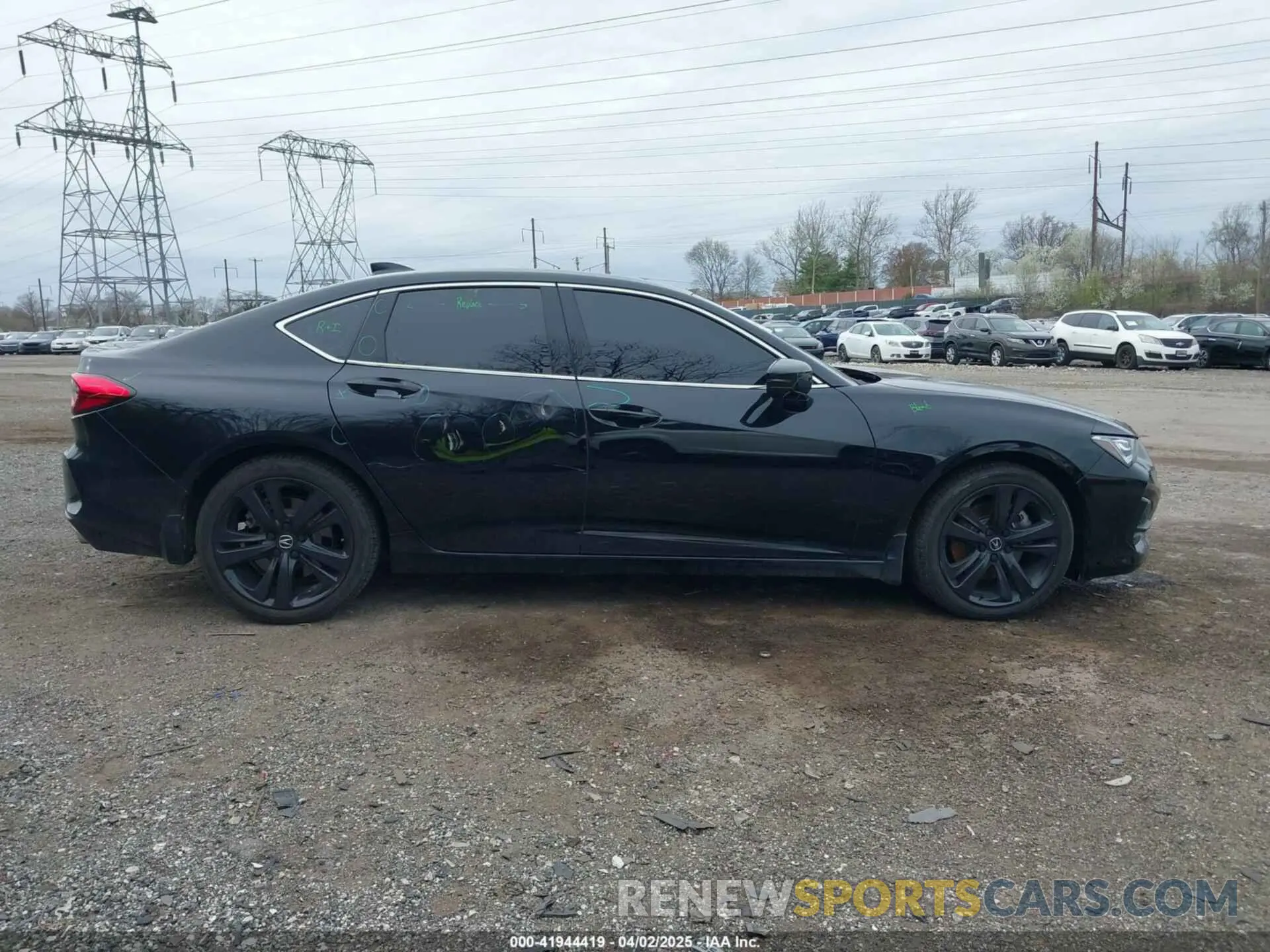 14 Photograph of a damaged car 19UUB6F68PA001428 ACURA TLX 2023