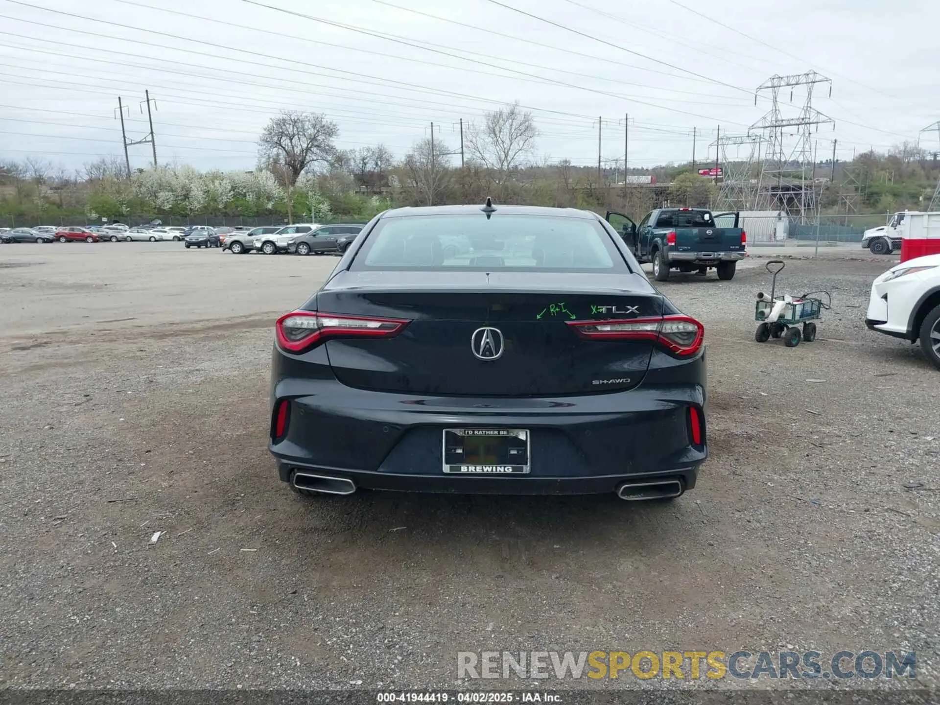 17 Photograph of a damaged car 19UUB6F68PA001428 ACURA TLX 2023