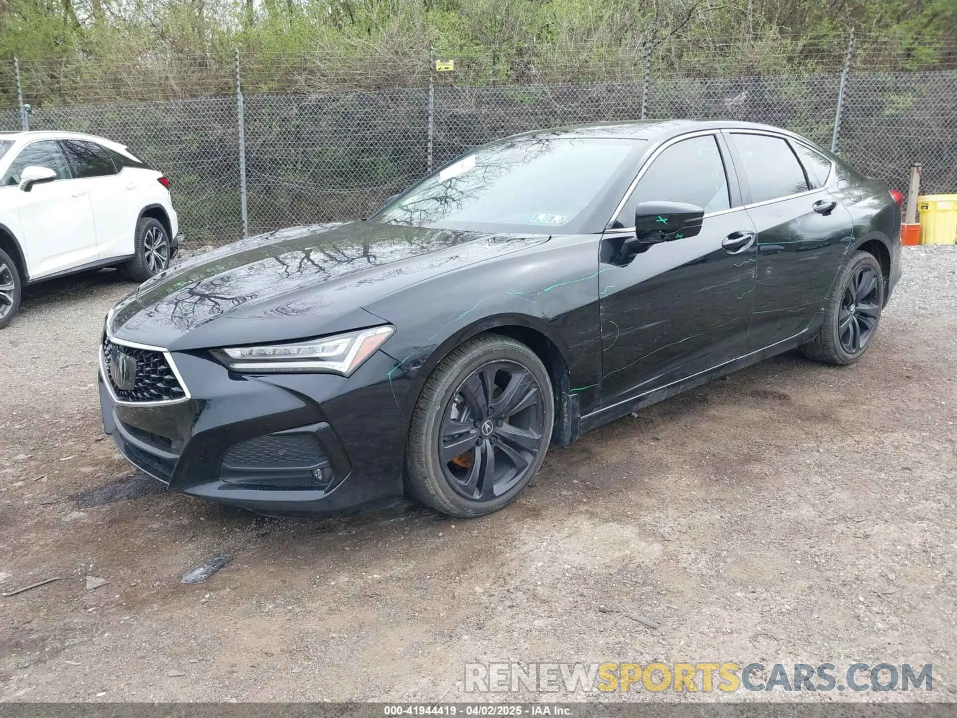 2 Photograph of a damaged car 19UUB6F68PA001428 ACURA TLX 2023