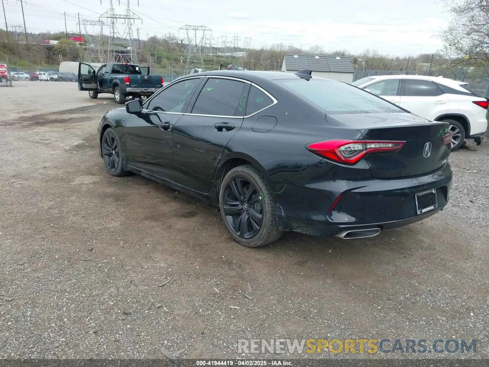 3 Photograph of a damaged car 19UUB6F68PA001428 ACURA TLX 2023