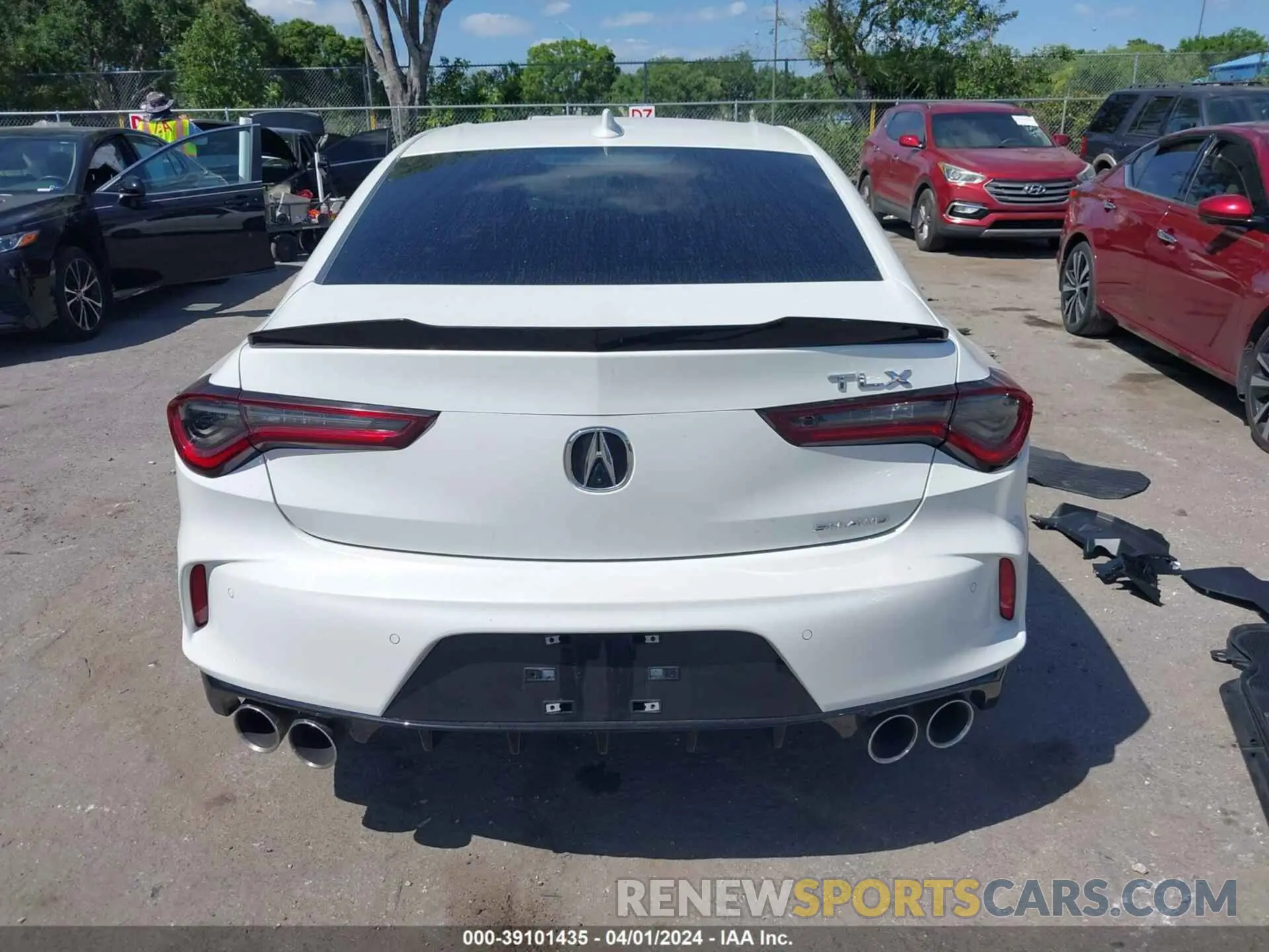 16 Photograph of a damaged car 19UUB7F00PA002221 ACURA TLX 2023