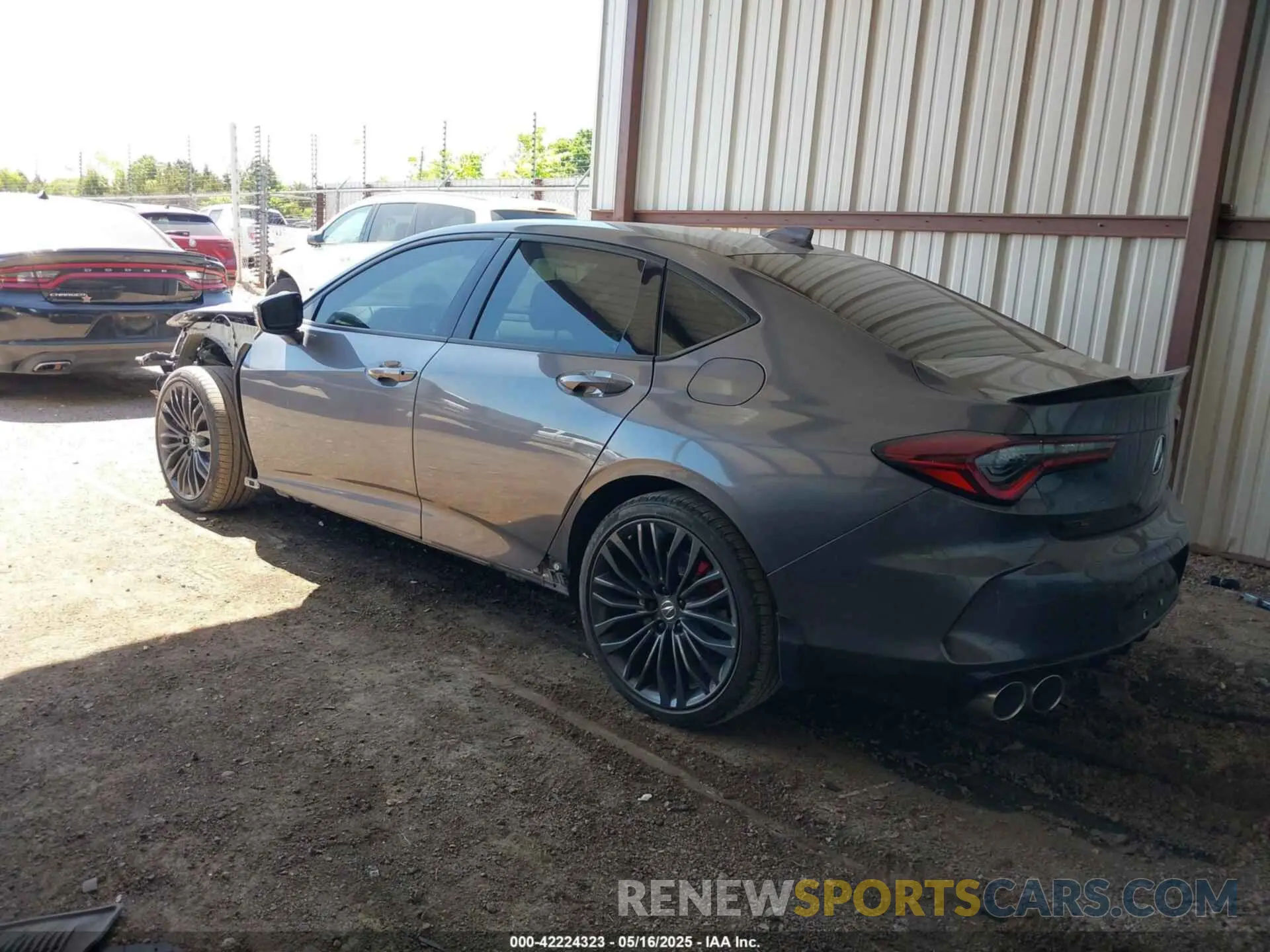 3 Photograph of a damaged car 19UUB7F01PA001899 ACURA TLX 2023