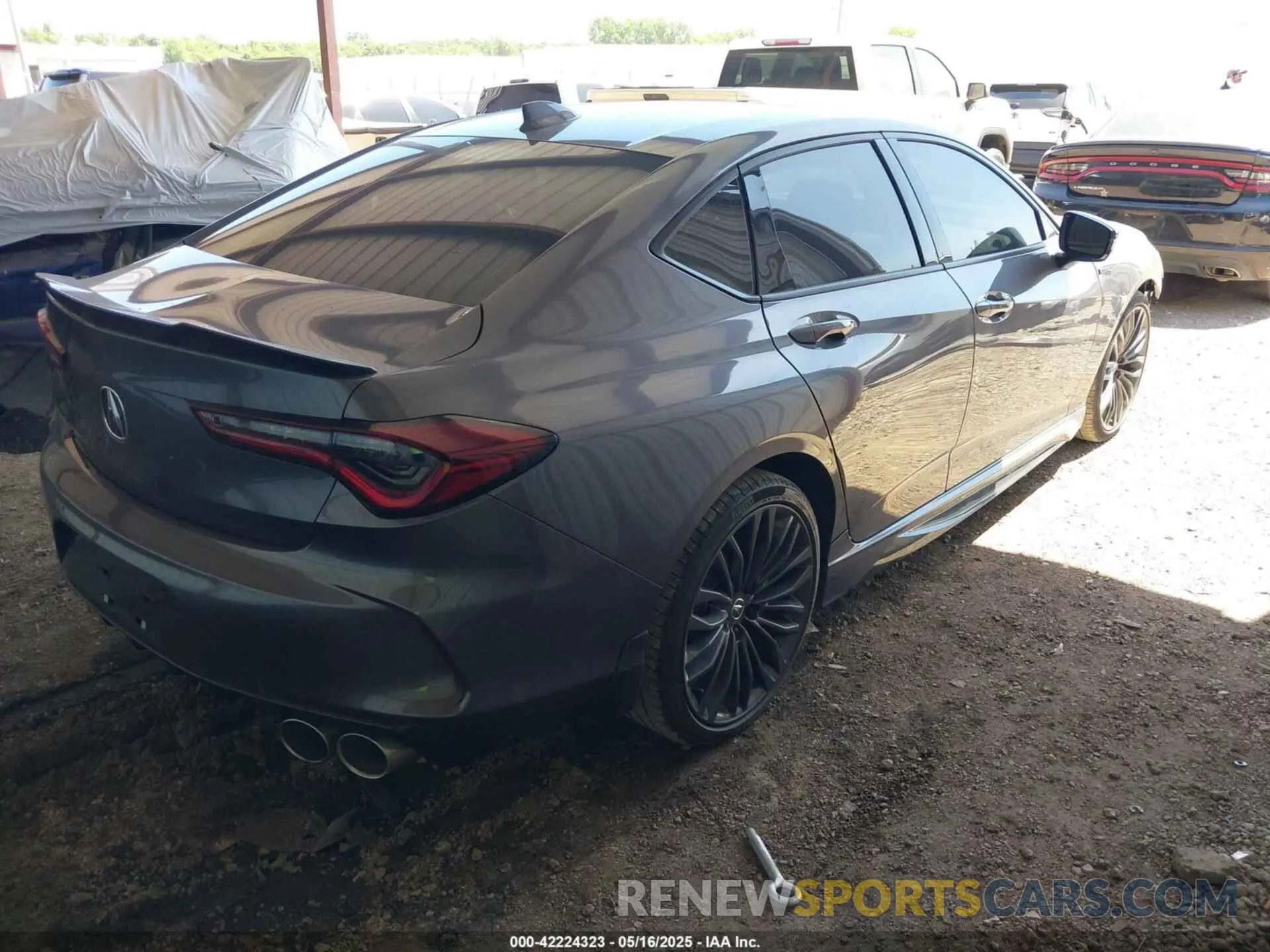 4 Photograph of a damaged car 19UUB7F01PA001899 ACURA TLX 2023